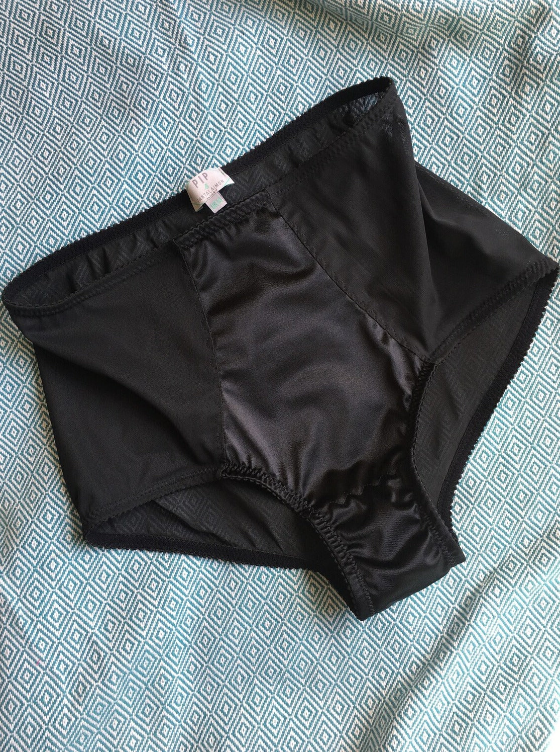 Black Classic High Waisted Knicker ~ Pip and Pantalaimon – Pip